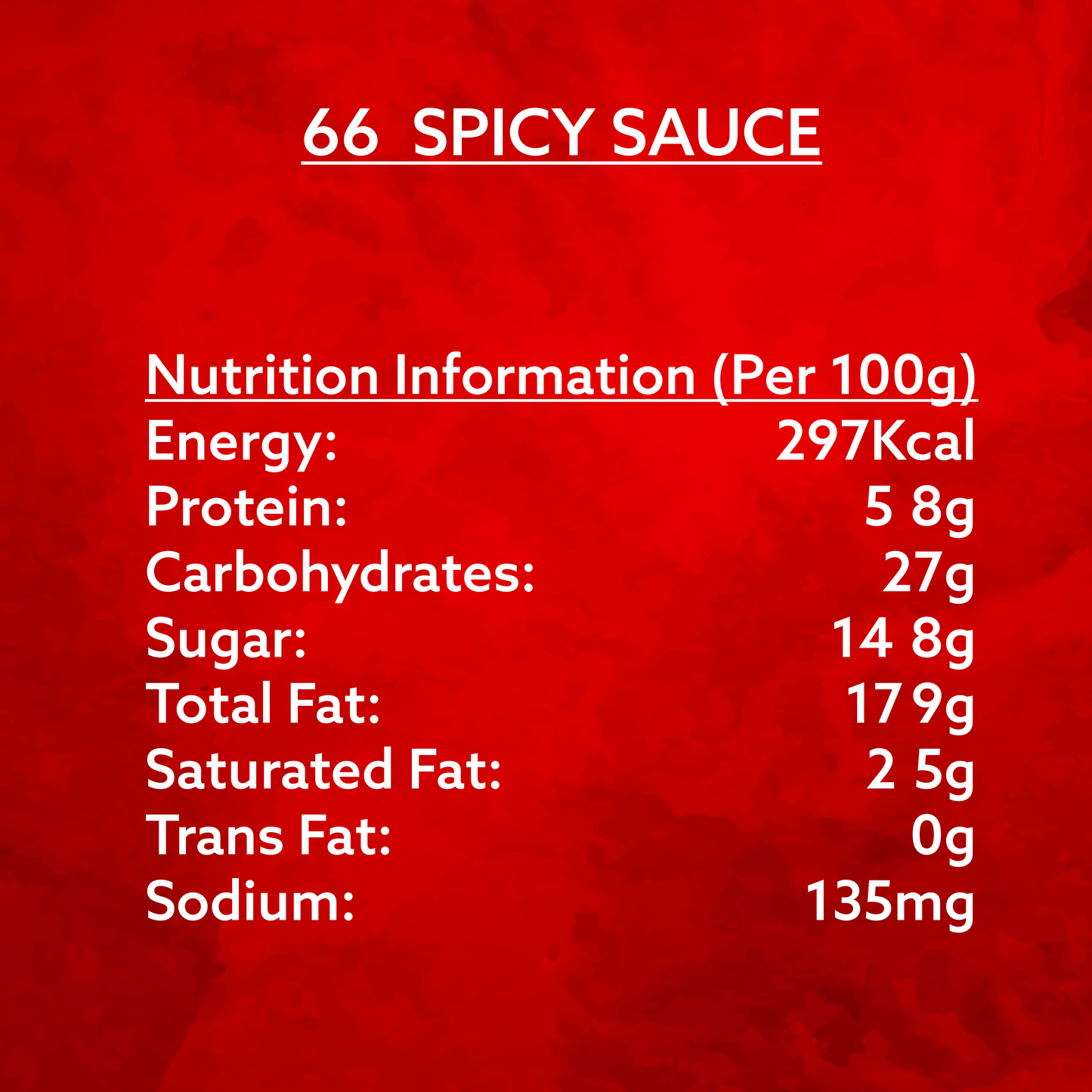66 Spicy Sauce